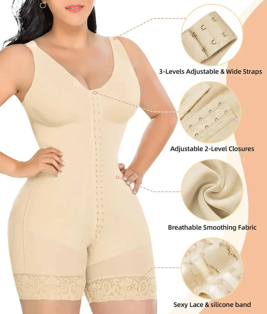 Bodycline Faja Colombiana Invisible shapewear for Women – Slim Waist , Extra tight, Reduce Belly Fat