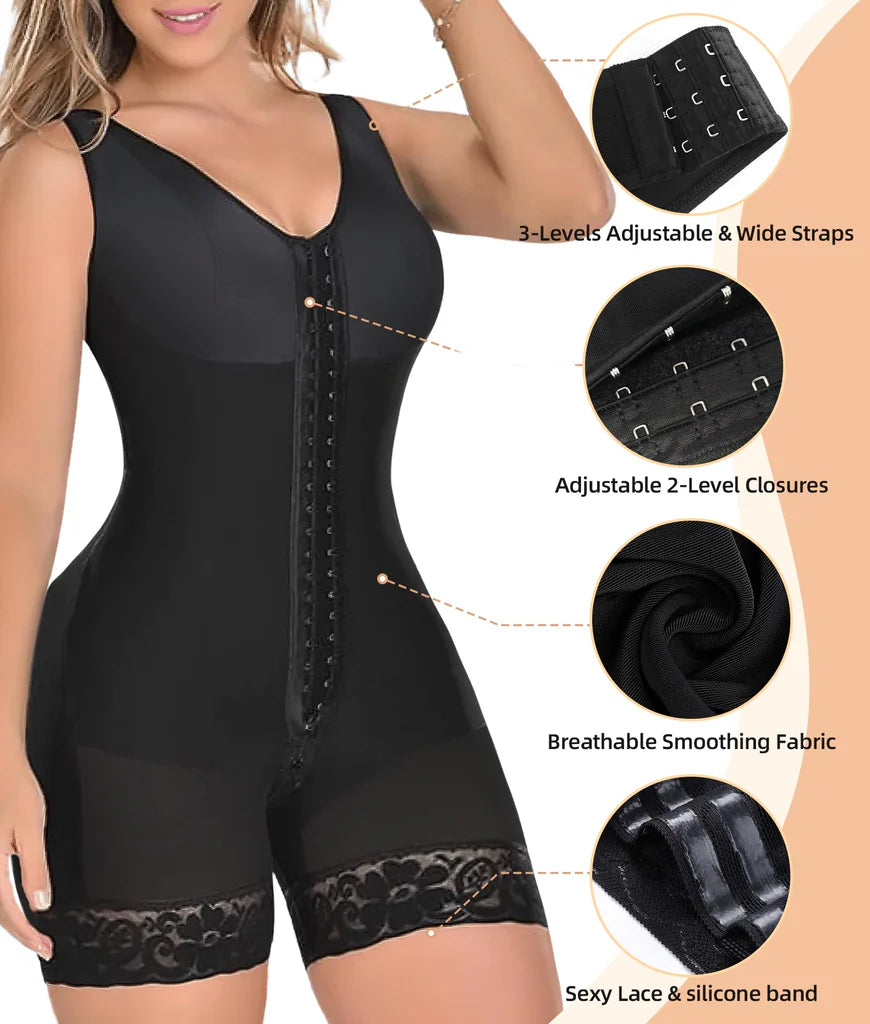 Bodycline Faja Colombiana Invisible shapewear for Women – Slim Waist , Extra tight, Reduce Belly Fat